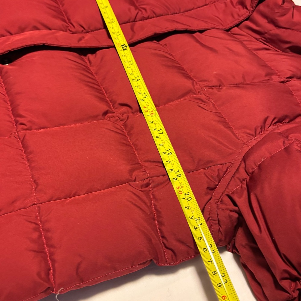 Lands' End Red Puffer Jacket - Picture 4 of 11